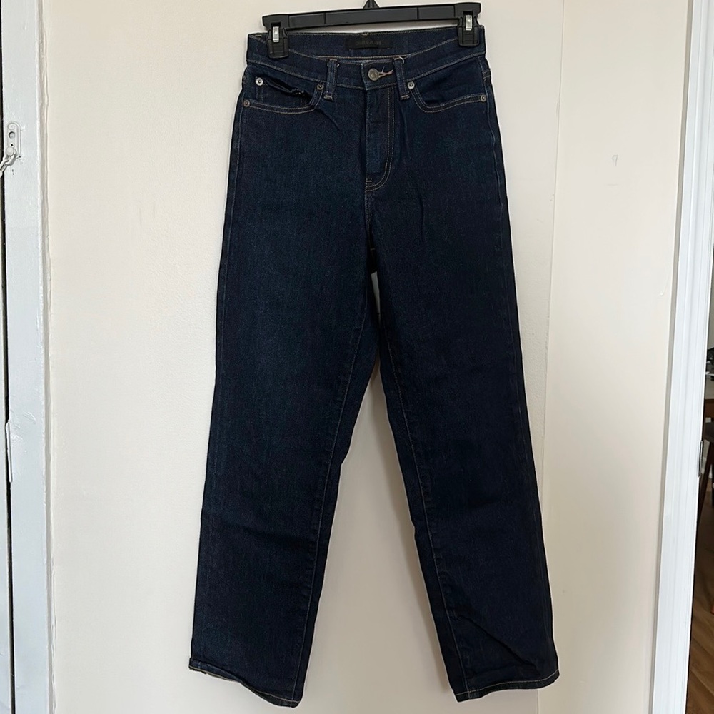 Uniqlo Dark Blue Straight Jeans